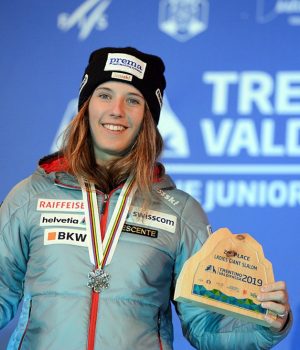Camille Rast Championnats du Monde Juniors Pozza di Fassa Camille Rast ski alpin slalom Championnats du Monde Juniors Pozza di Fassa