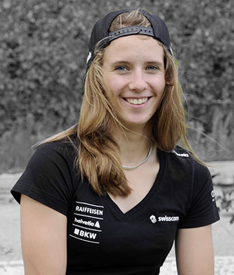 swissski Camille Rast portrait sponsor Swiss-ski
