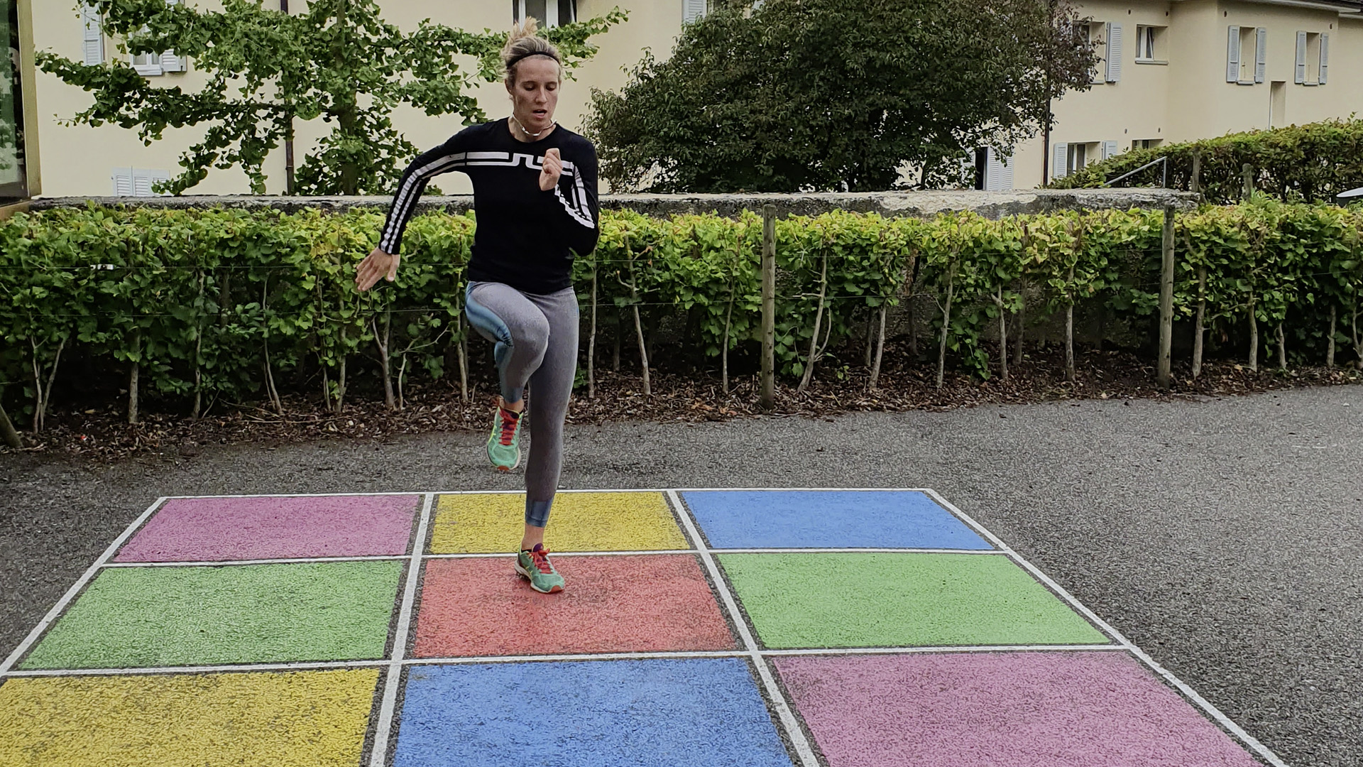 Camille Rast entrainement condition physique Camille Rast entrainement condition physique