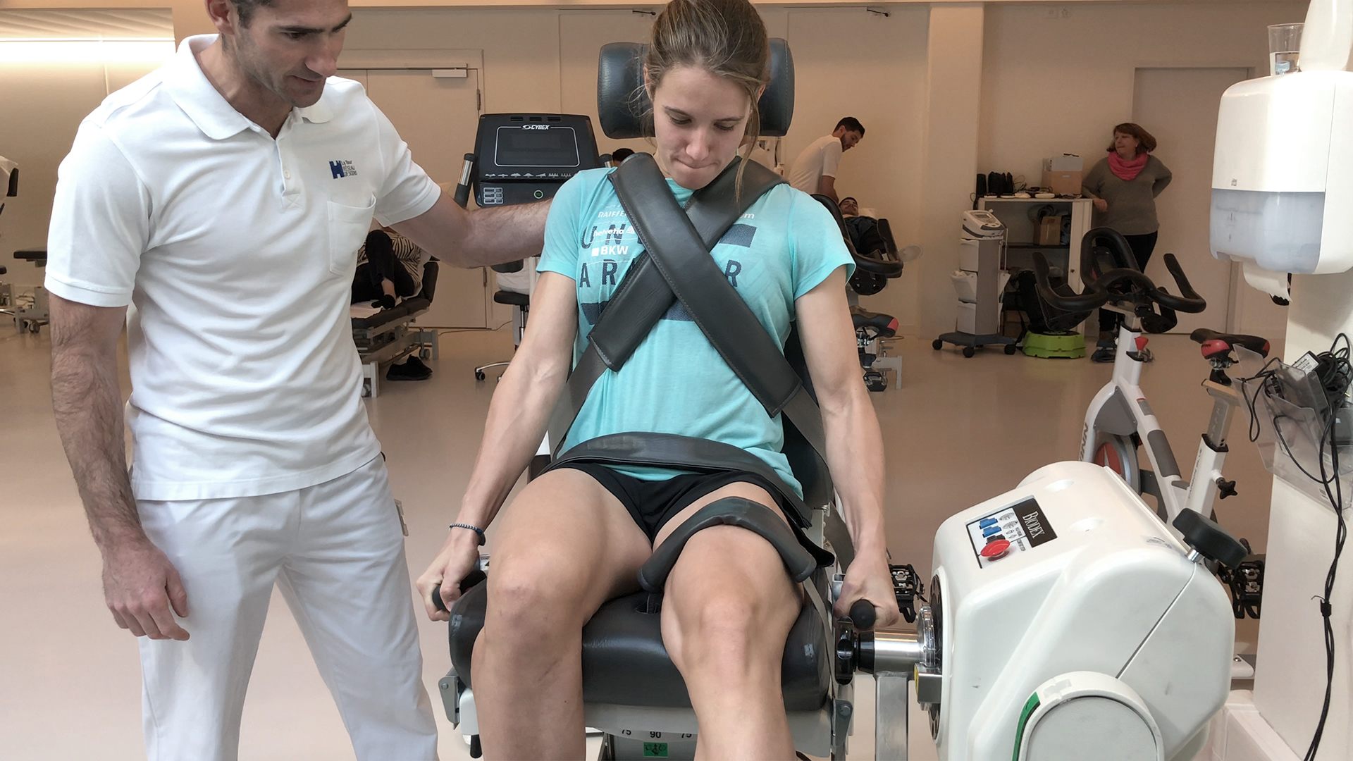 Camille Rast test physio 6 mois post-op LCA