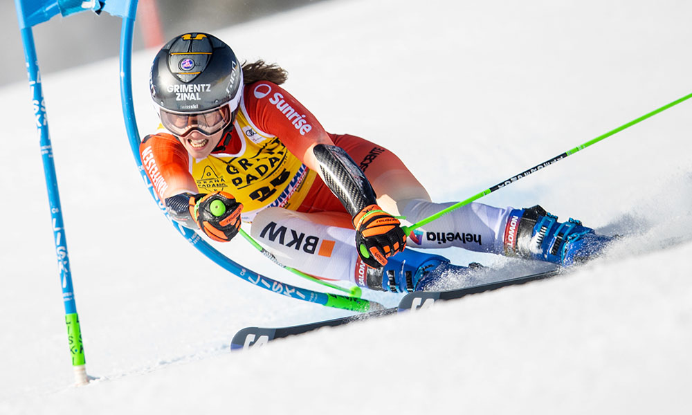 Camille Rast- en course
